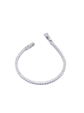 Vip Taşlı Silver Bileklik 